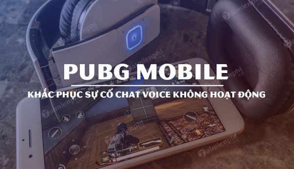 Cách khắc phục sự cố Chat Voice mất mic khi chơi PUBG Mobile
